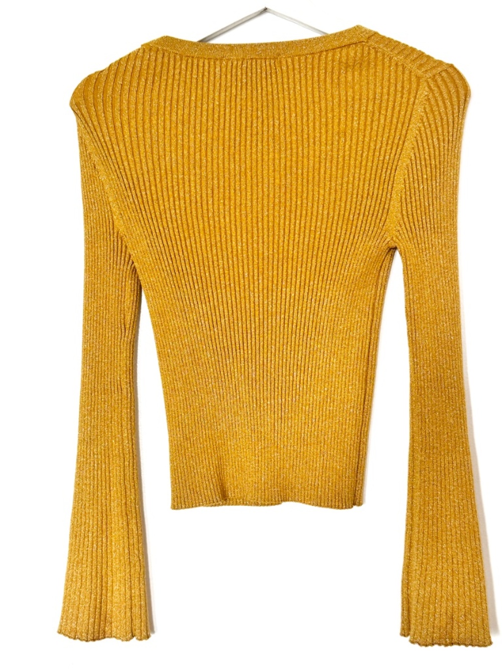 Boden Gold Ribbed Shirt - Picture 3 of 6